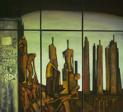saeed marefat early works of painting