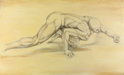 Saeed Marefat- reclining man copy
