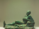 reclining man sculpture