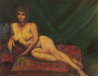 saeed marefat-reclining nude 2
