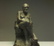 saeed marefat-sitting man-sculpture