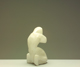 sitting man sculpture